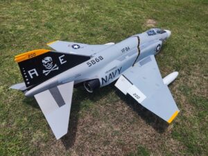 TopRC Model F4 Phantom - Full Composite Scale Jet, Spw 1727mm, ARF-Set