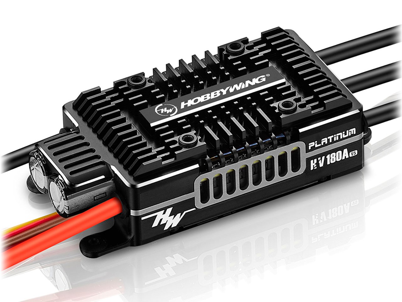 Hobbywing Regler Platinum 180A HV V5 - 6-14S - BEC 5-12V - 10A