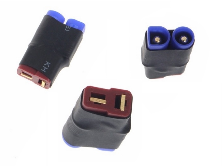 Adapter Stecker EC3 auf T-Plug weiblich - 2er-Set