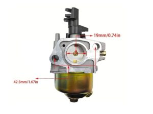 Vergaser für 168F und Honda GX160 5,5 PS GX200 6,5 PS 170F Benzinmotor