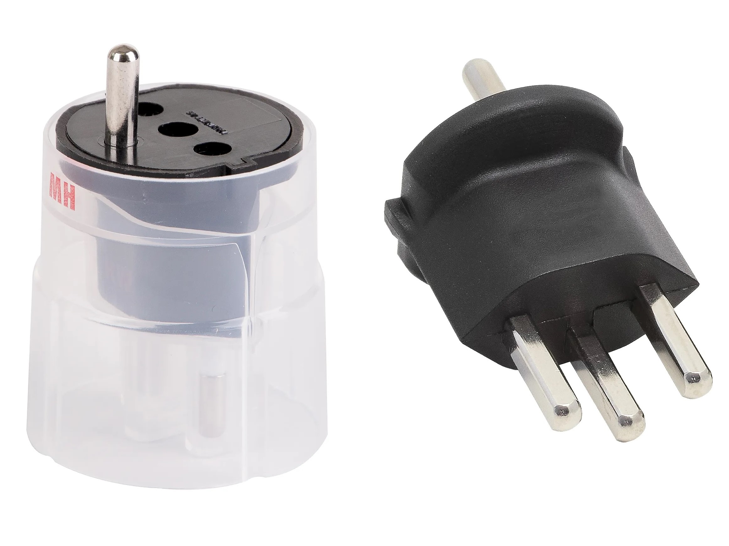 Netzstecker Adapter - Deutsch Schuko auf Schweiz T23 - 16A – Bild 2
