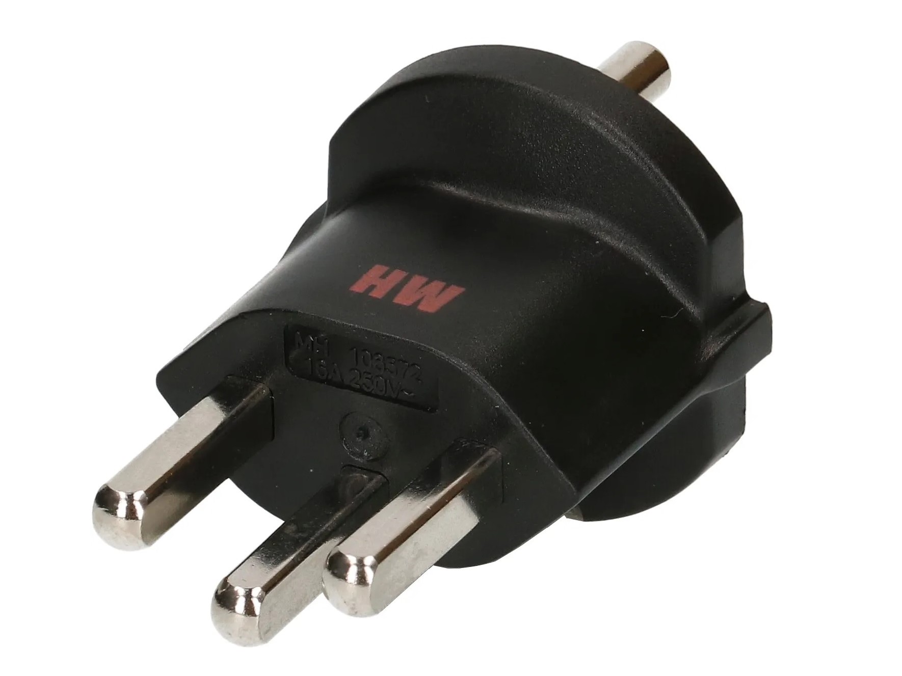 Netzstecker Adapter - Deutsch Schuko auf Schweiz T23 - 16A – Bild 3