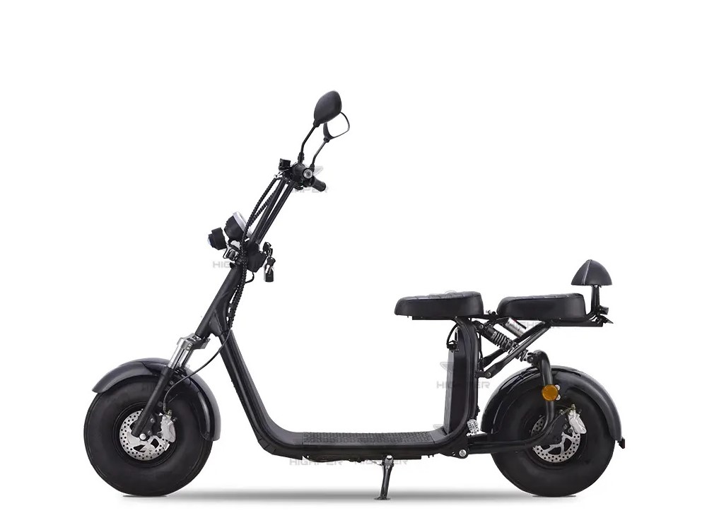 Citycoco Elektro Trotti FAT-BOY 500 Watt - 25km/h - gold 2-Plätzer – Bild 3