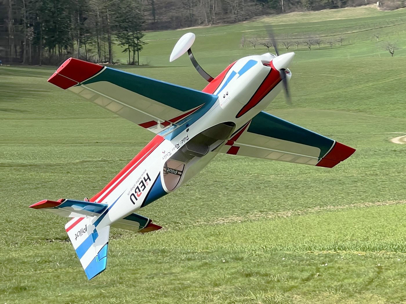 EXTRA NG-103 - CFK / Carbon Competition, 100ccm Spw 2600mm, ARF-Set PILOT-RC – Bild 4