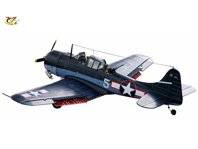 Douglas SBD Dauntless, Spw 1540mm, ARF-Set von VQ-Models – Bild 2