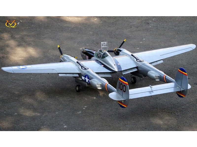 P-38 Lightning, Spw 2100mm, ARF-Set von VQ-Models – Bild 2