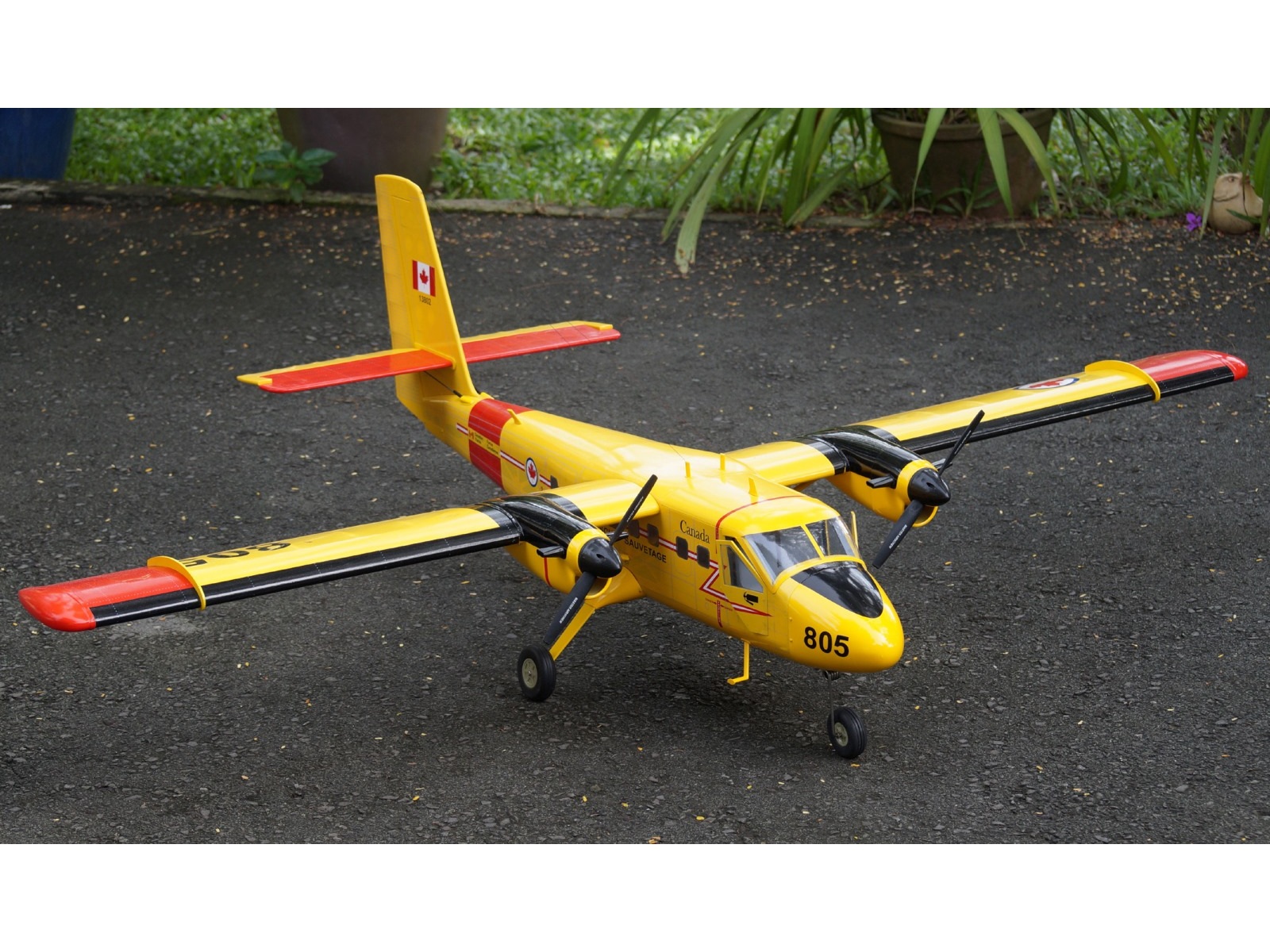 DHC-6 Twin Otter - Canadian-Version, Spw 1875mm, ARF-Set von VQ-Models – Bild 2