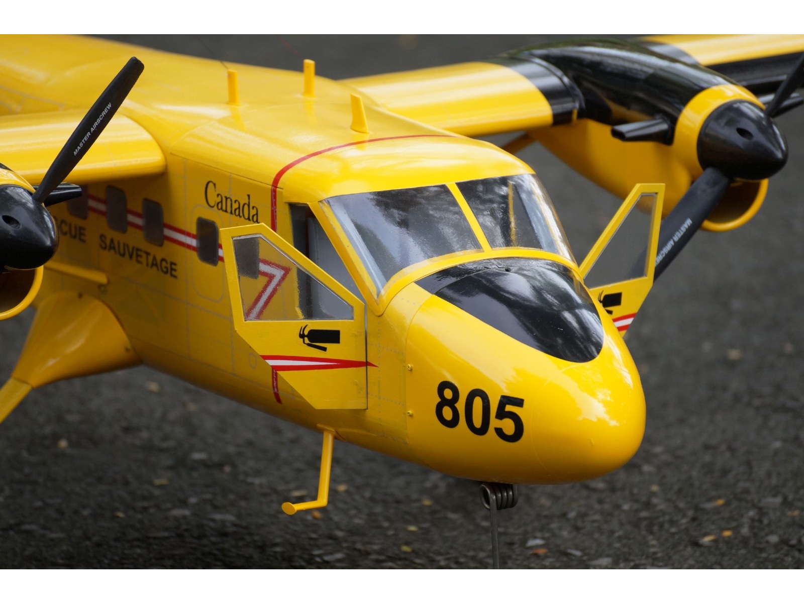 DHC-6 Twin Otter - Canadian-Version, Spw 1875mm, ARF-Set von VQ-Models – Bild 3