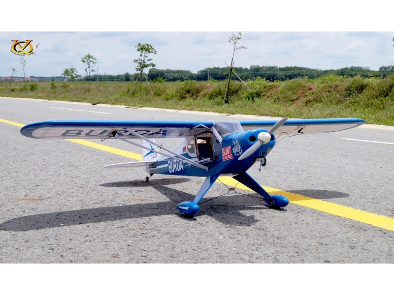 Piper Super Cub Burda Staffel, Spw 1620mm, ARF-Set von VQ-Models - VQA082 – Bild 3