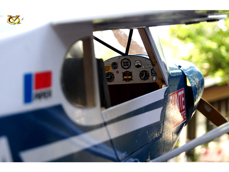 Piper Super Cub Burda Staffel, Spw 1620mm, ARF-Set von VQ-Models - VQA082 – Bild 4