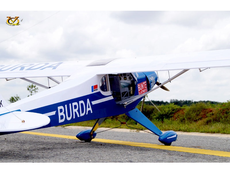 Piper Super Cub Burda Staffel, Spw 1620mm, ARF-Set von VQ-Models - VQA082 – Bild 5