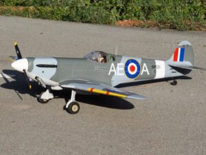 Supermarine Spitfire, Spw 1540mm, ARF-Set von VQ-Models - VQA158