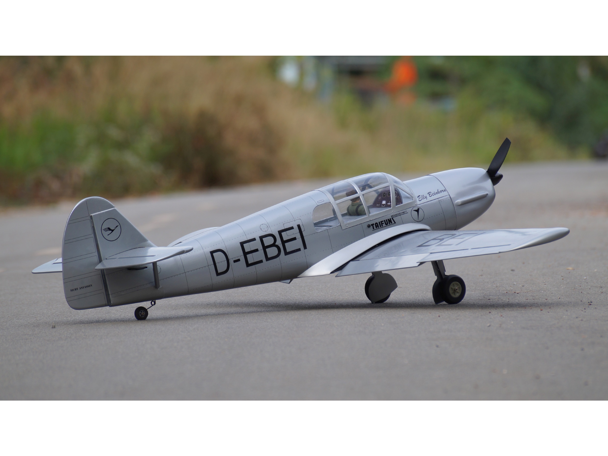 Messerschmitt BF-108 Taifun V2, Spw 1625mm, ARF-Set, VQ-Models - VQA053 – Bild 2