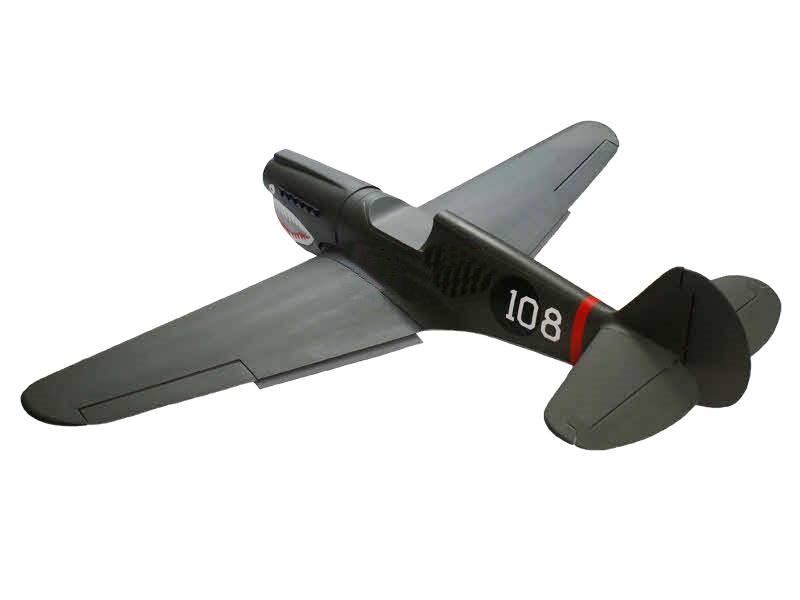 Curtiss P-40 Warhawk, 35-60ccm, Spw 2280mm, ARF-Set, CYModel – Bild 2