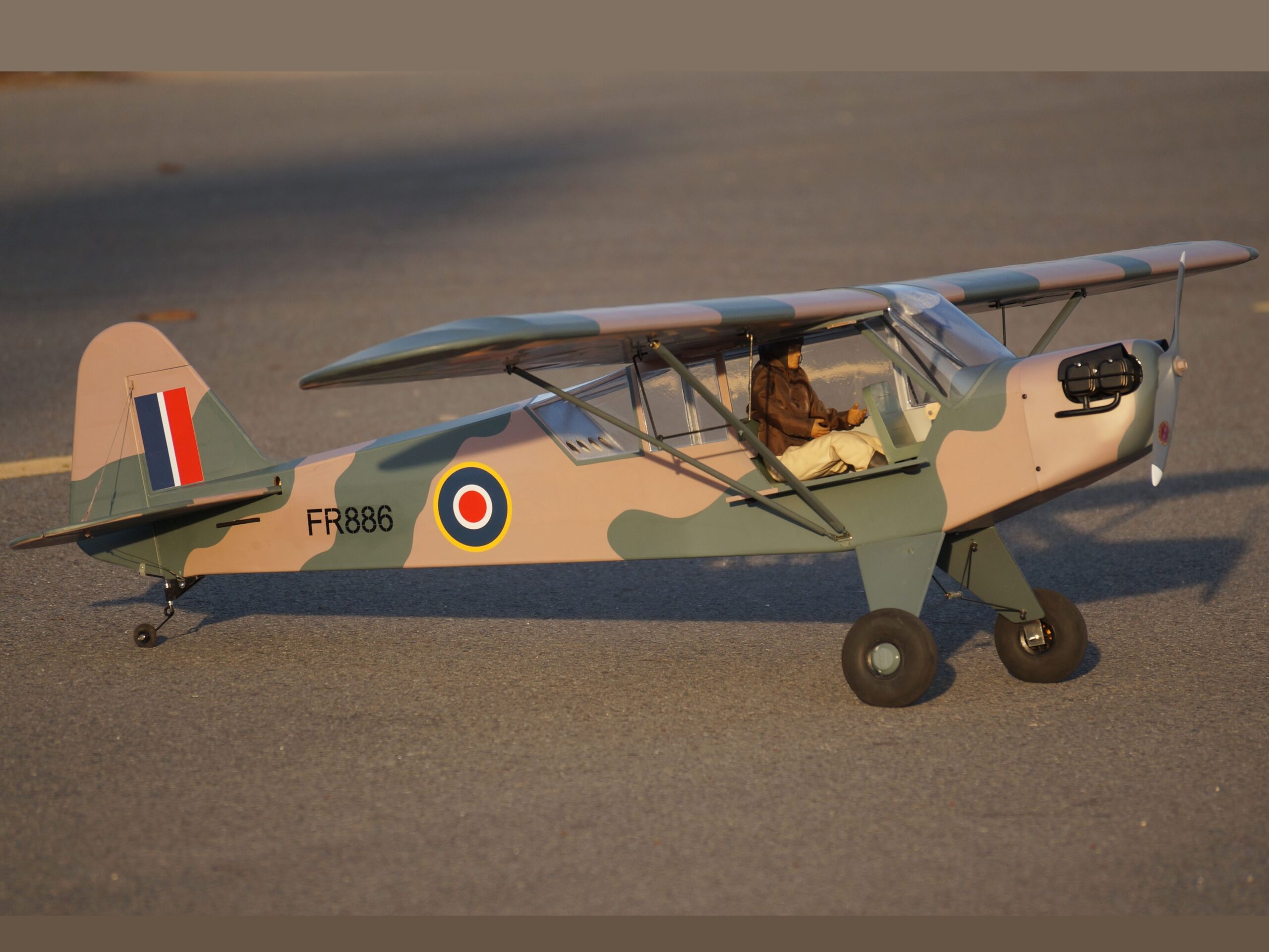Navy Cub Piper L-4 Grasshopper, Spw 2400mm, ARF-Set, VQ-Models - VQA159 – Bild 2