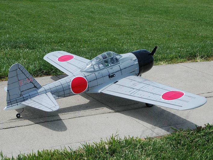 Mitsubishi A6M5 Zero Fighter Pearl Harbor, Spw 1580mm, ARF-Set - VQ-Models – Bild 2