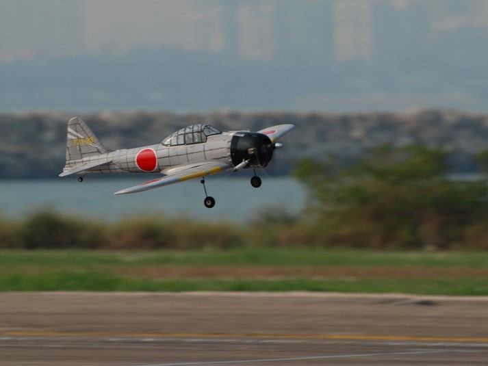 Mitsubishi A6M5 Zero Fighter Pearl Harbor, Spw 1580mm, ARF-Set - VQ-Models – Bild 4