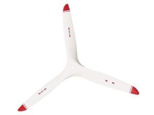 Biela 3-Blatt Propeller - Carbon - CFK - 19x10 - weiss