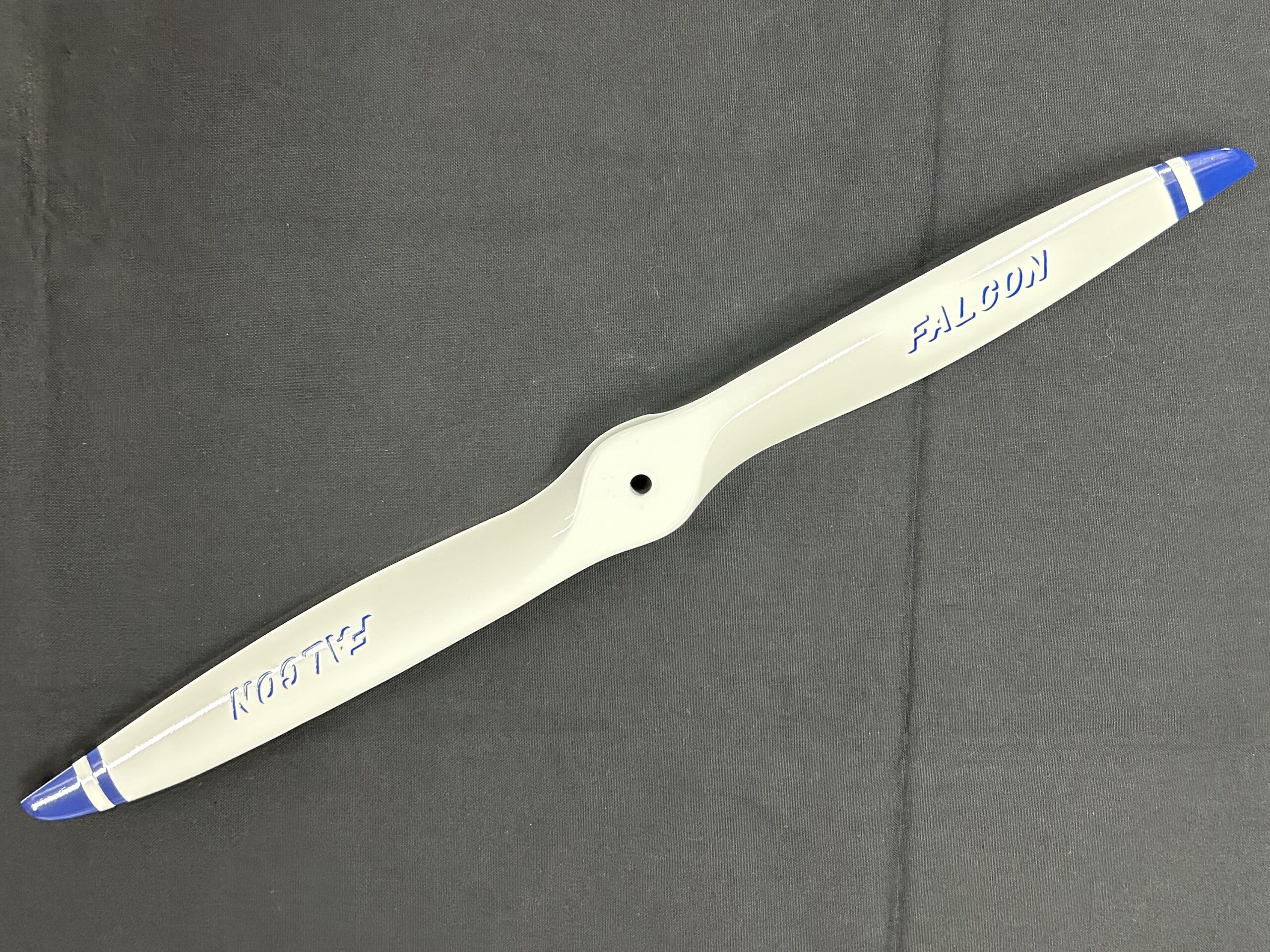 Falcon - CFK-Propeller / Carbon Luftschraube - 24x10 - 2-Blatt - Benzin - blau