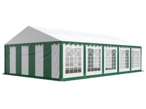 HEBU-Tent - Profi PVC Partyzelt 5x10 m grün