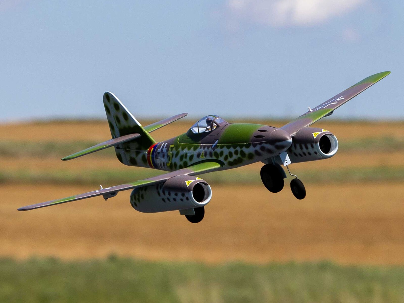 E-Flite UMX Me 262 - Twin 30mm EDF, Spw 660mm, BNF Basic-Set - EFLU31050 – Bild 4