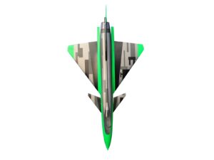 Chengdu J-10-B - 3D-Turbinen Jet, Spw 1290mm, ARF-Set mit EZFW, Pilot-RC