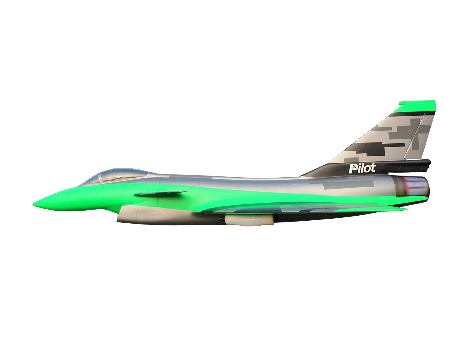 Chengdu J-10-B - 3D-Turbinen Jet, Spw 1290mm, ARF-Set mit EZFW, Pilot-RC – Bild 3