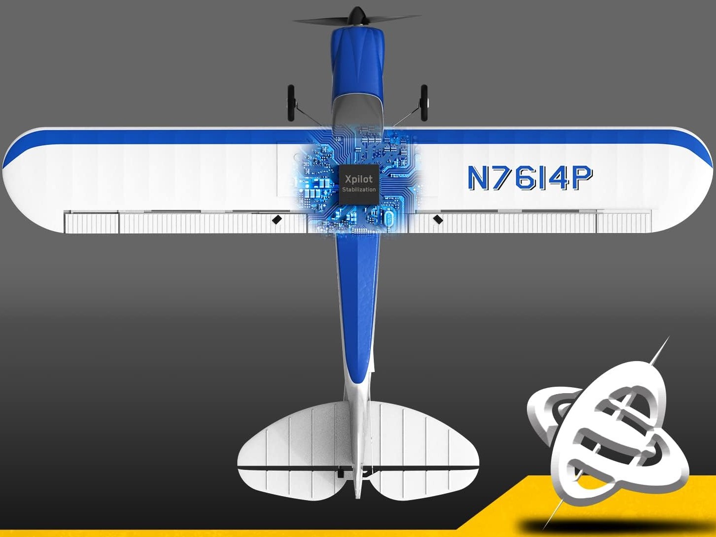 Sport Cub 500, Spw 500mm, RTF Komplett Set mit Gyro von Volantex – Bild 5