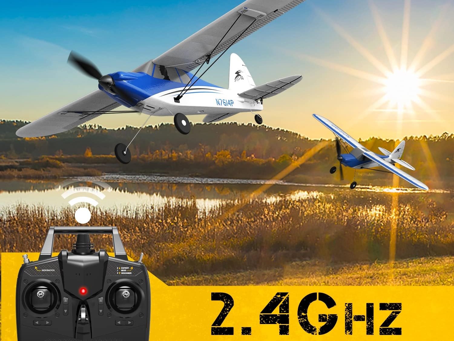 Sport Cub 500, Spw 500mm, RTF Komplett Set mit Gyro von Volantex – Bild 6