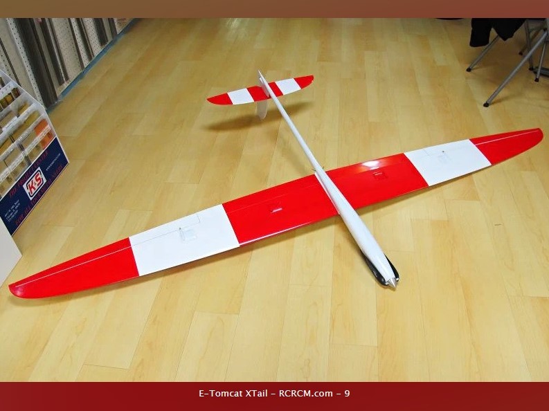 Voll CFK Elektrosegler Tomcat, Spw 2600mm, RCRCM – Bild 2