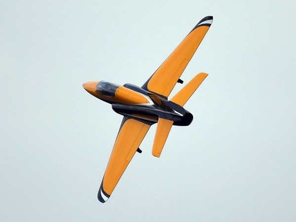 TopRC Model Odyssey - yellow - Sport Jet Full Composite, Spw 2190mm, ARF-Set – Bild 3