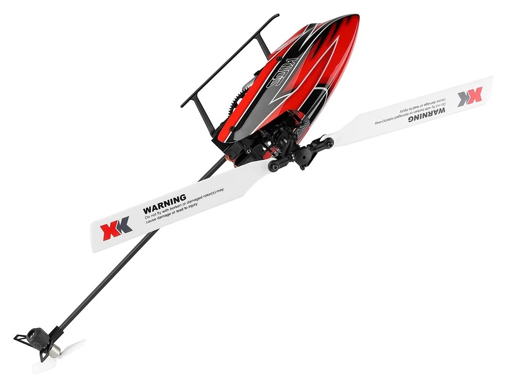 6-Kanal Flybarless Helikopter Blast K110S mit 6-Achs Gyro, RTF-Set WLToys – Bild 4