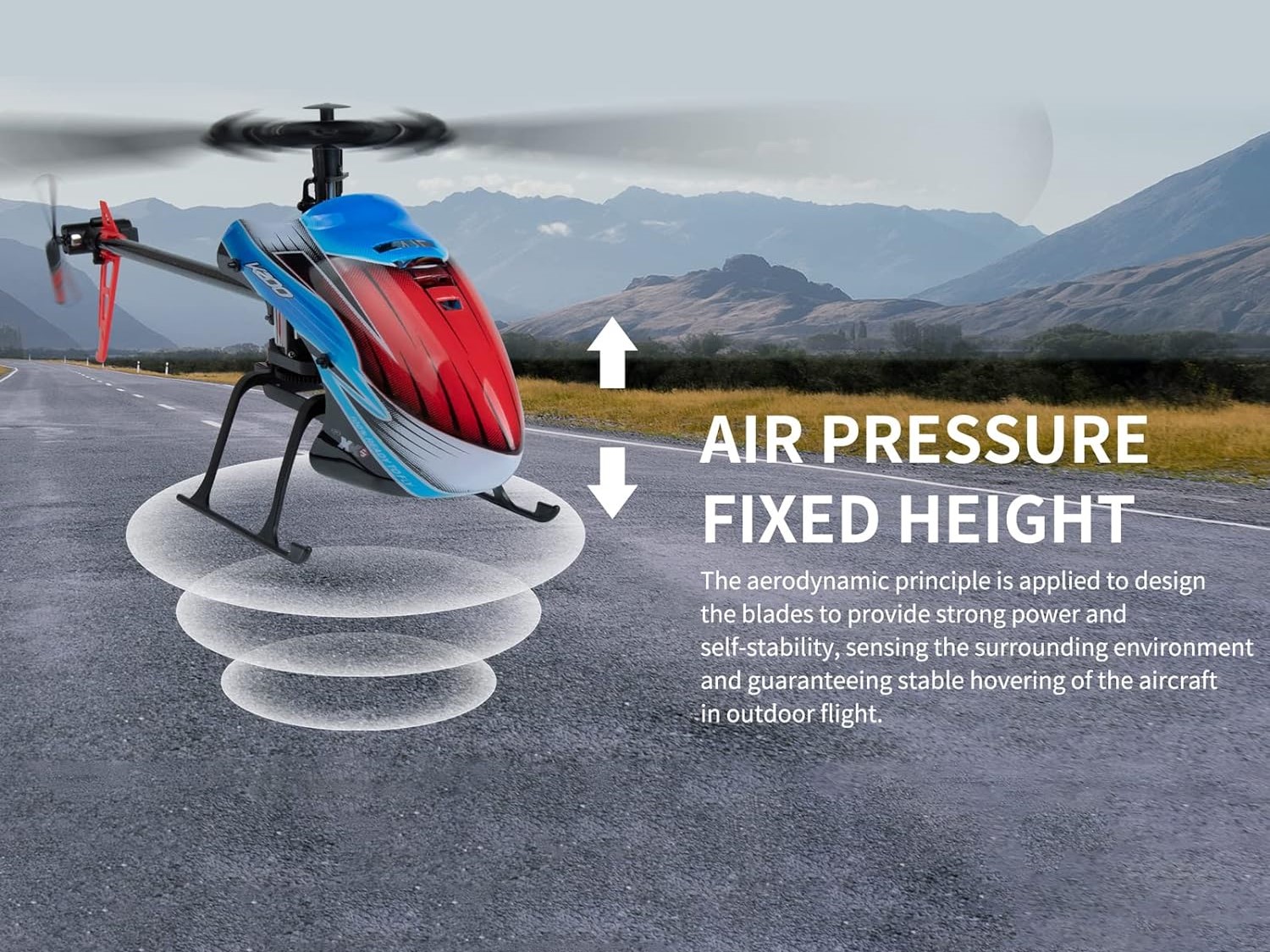 4-Kanal Flybarless Helikopter Force K200 mit 6-Achs Gyro - RTF WLToys – Bild 4