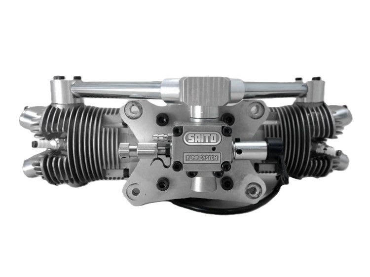 Saito FG-41TS Benzinmotor / Boxermotor 40.9ccm – Bild 3