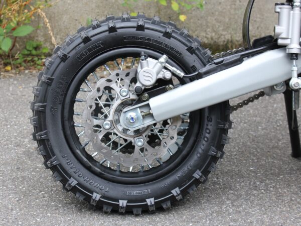 Midi Motocross Bike - Dirt Bike - NRG50 V2 - 50ccm 2-Takt - grün / blau – Bild 5