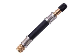Auto - Fahrrad Ventil Adapter, flexibel - 100mm zu div. Bikes und PKW