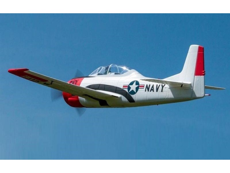 Trojan T-28 V2 - rot - Spw 1270mm - PNP-Modell von Dynam – Bild 3