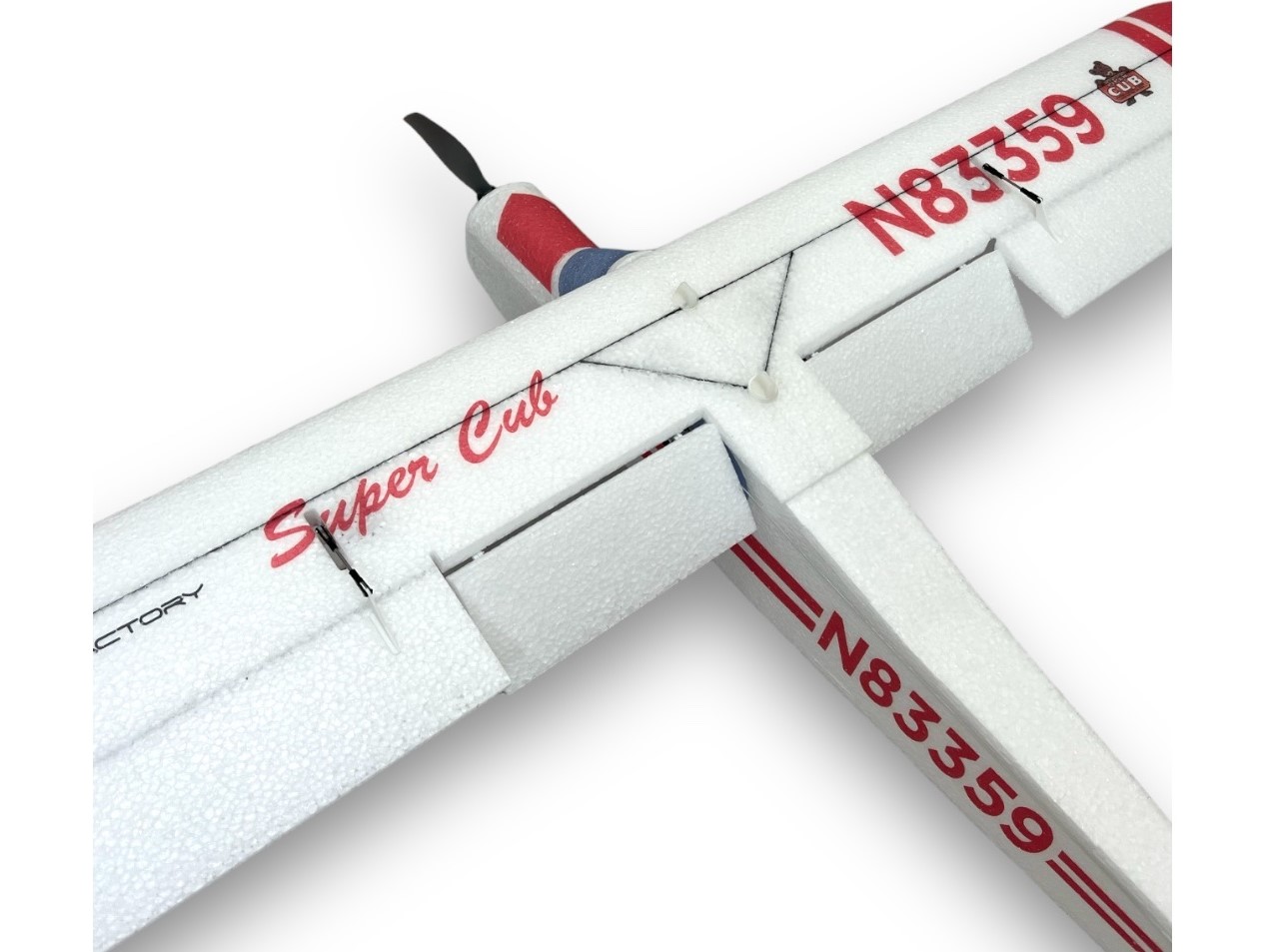 Piper SC rot - Spw 1150mm, KIT-Version aus EPP von RC-Factory – Bild 2