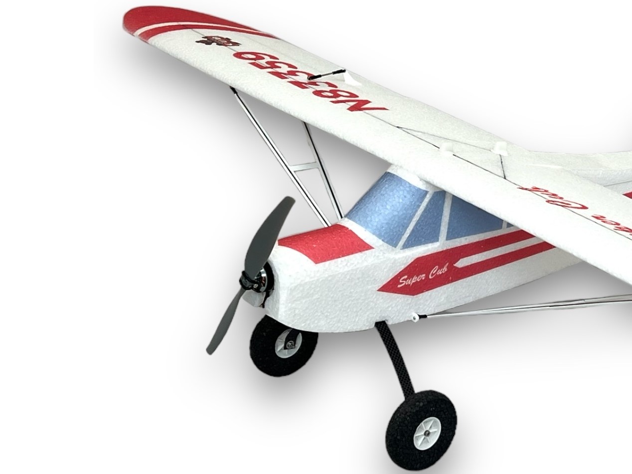 Piper SC rot - Spw 1150mm, KIT-Version aus EPP von RC-Factory – Bild 3