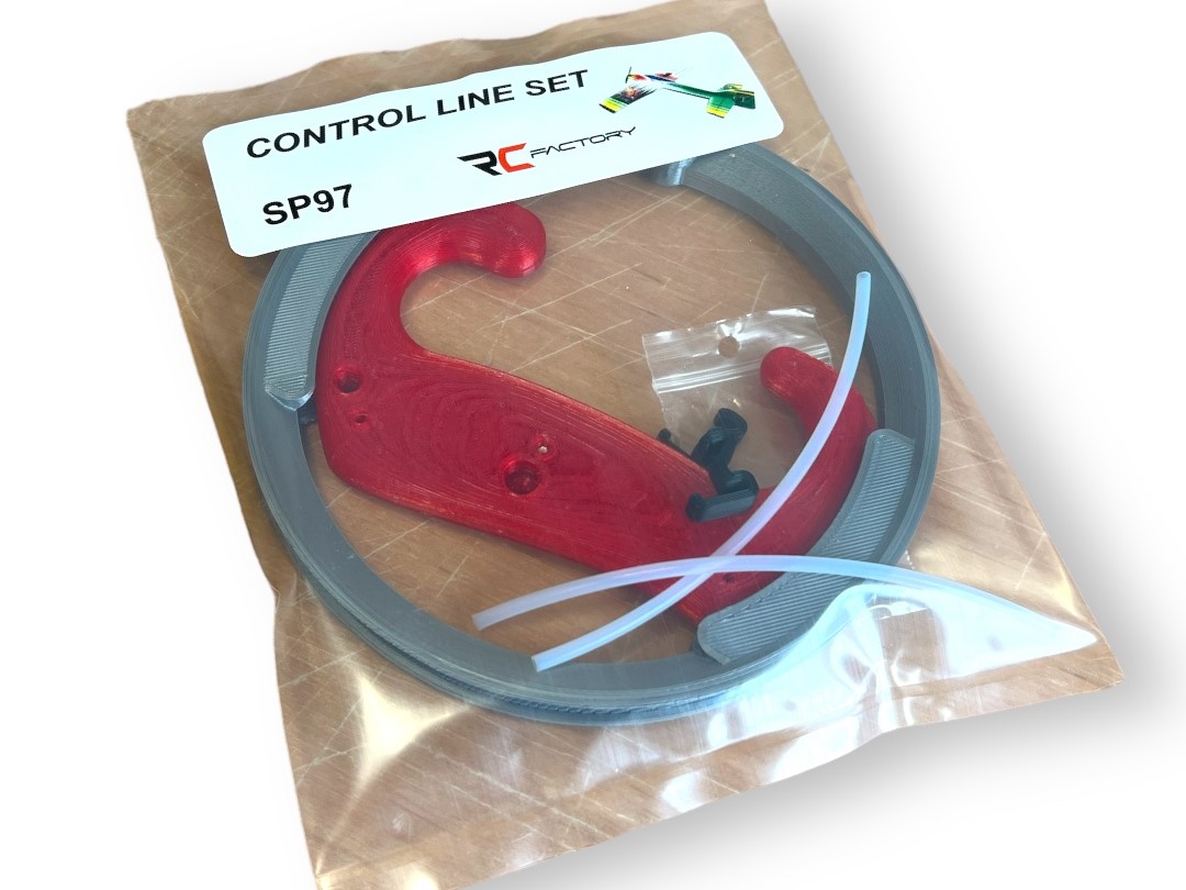 Steuerleinen Set zu Flash CL - Fesselflug, Spw 870mm von RC-Factory – Bild 2