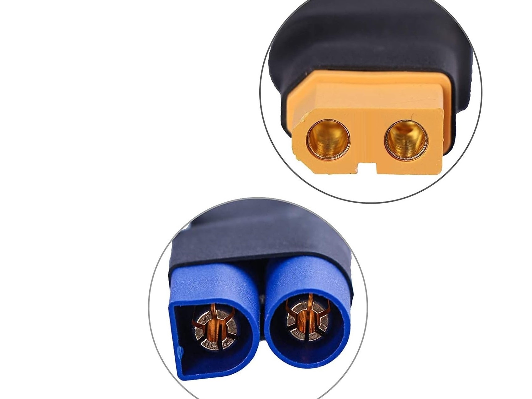 Adapter Stecker - EC5 männlich auf XT60 weiblich – Bild 2