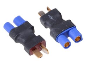 Adapter Stecker EC3 auf T-Plug männlich - 2er-Set