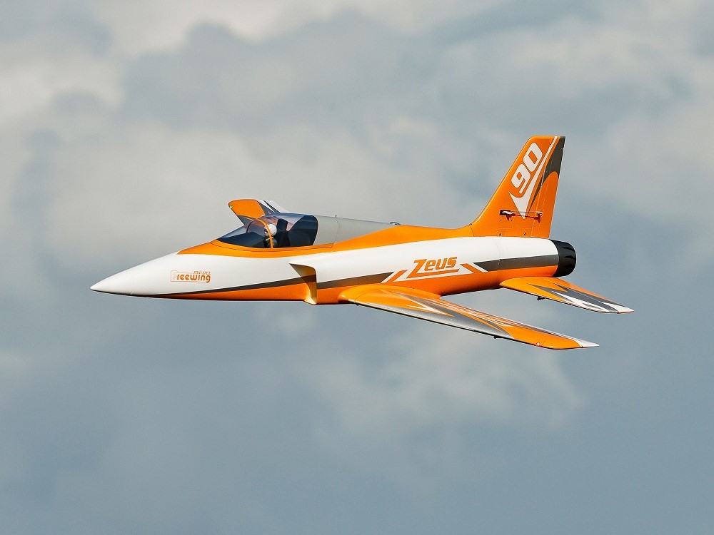 Zeus 90mm Sport EDF Jet, Spw 1200mm, ARF Plus, Freewing