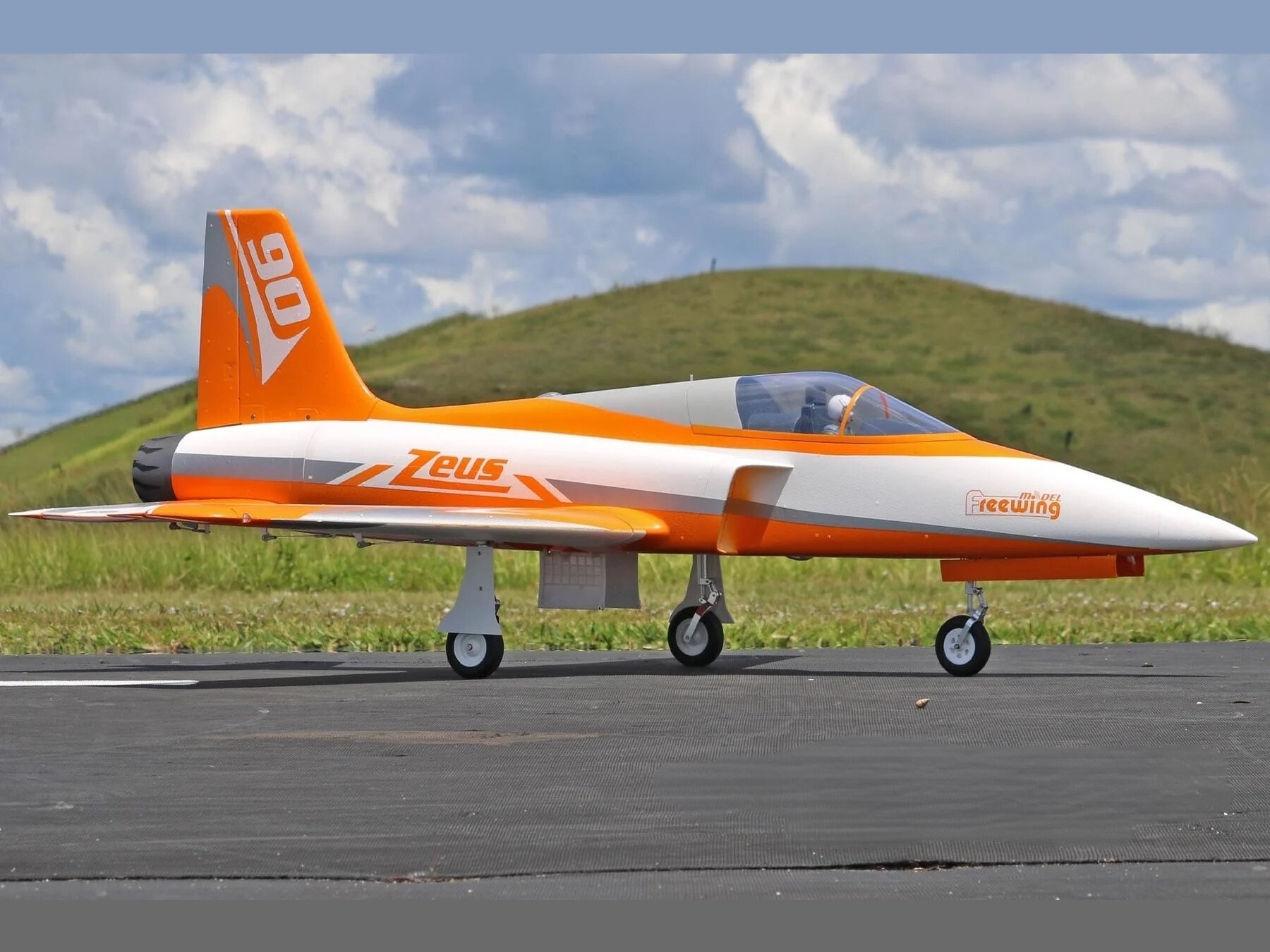 Zeus 90mm Sport EDF Jet, Spw 1200mm, ARF Plus, Freewing – Bild 5
