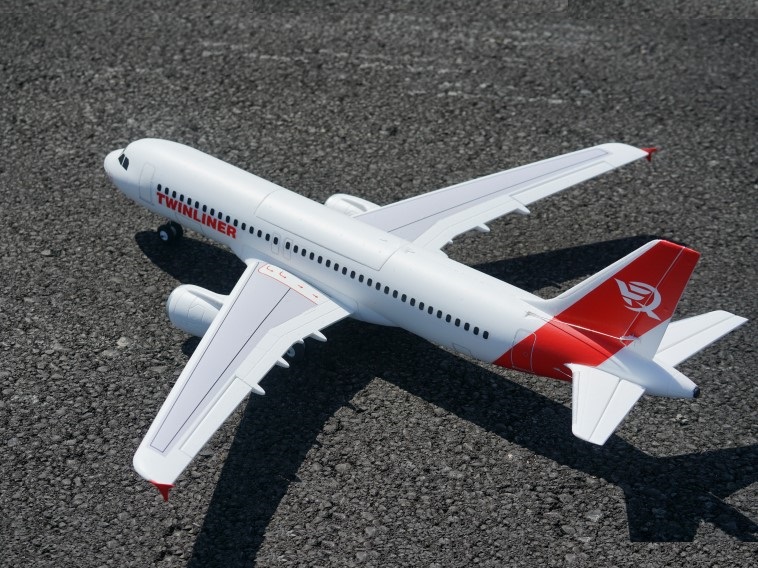 Twinliner Twin 40mm EDF Jet - 1010mm - PNP Set - rot - XFLY-Model – Bild 2