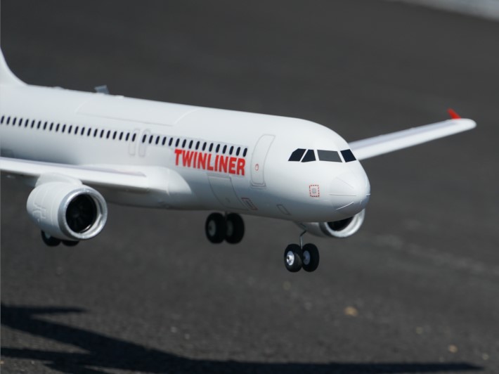 Twinliner Twin 40mm EDF Jet - 1010mm - PNP Set - rot - XFLY-Model – Bild 6