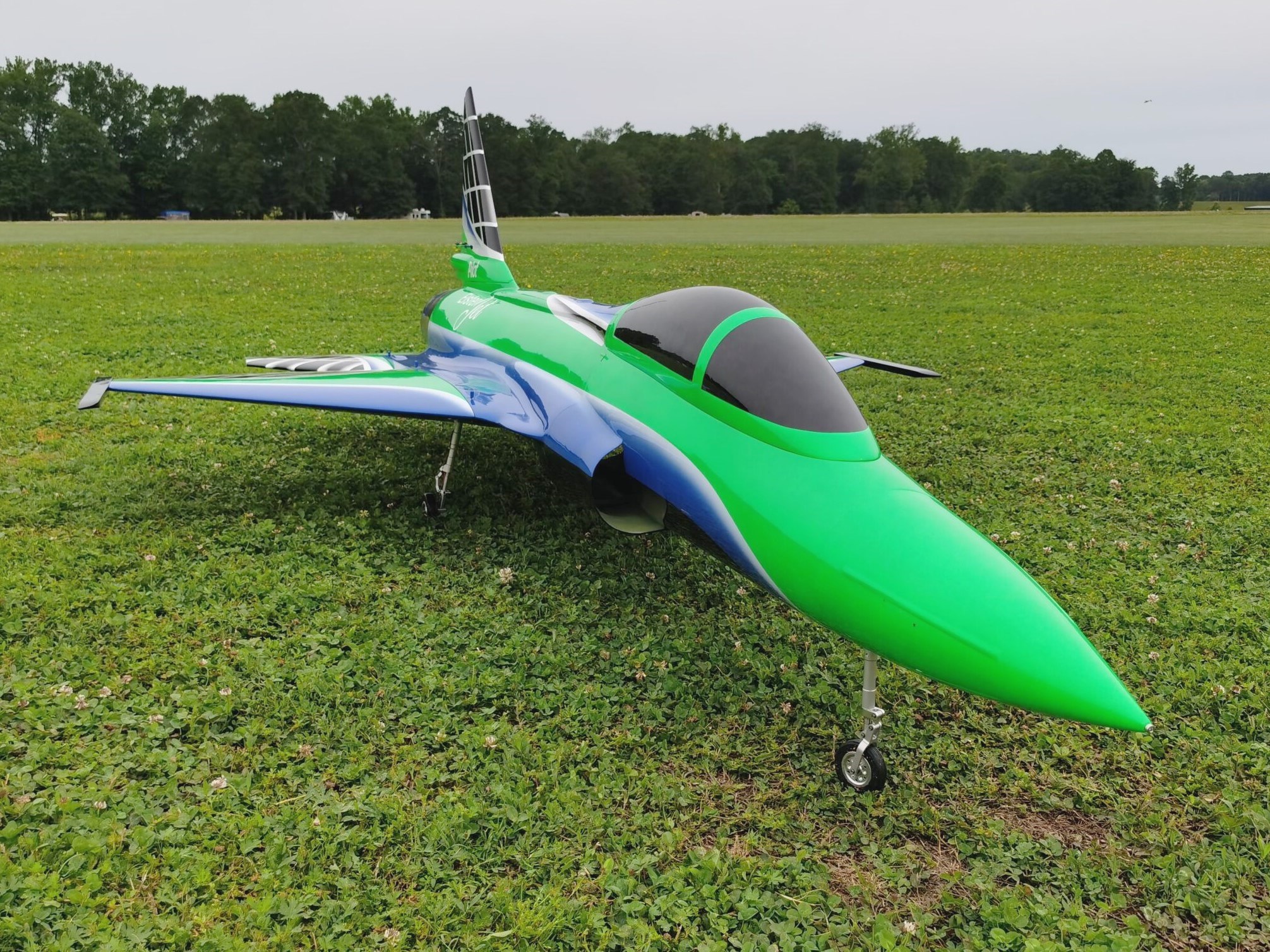 Elster Jet 2.7m FC1 - 3D-Turbinen Jet, Spw 1662mm, ARF-Set mit EZFW, Pilot-RC – Bild 3