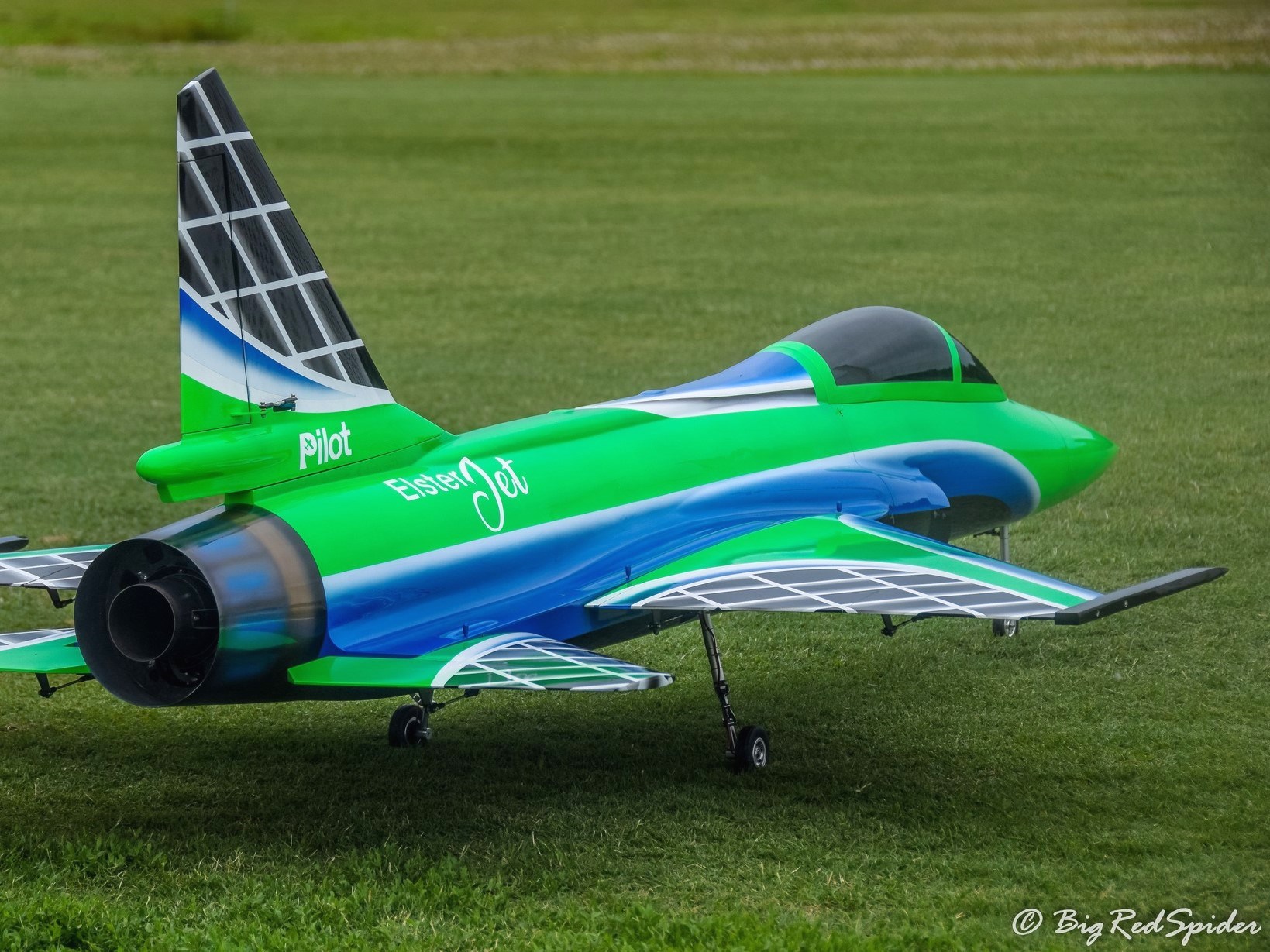 Elster Jet 2.7m FC1 - 3D-Turbinen Jet, Spw 1662mm, ARF-Set mit EZFW, Pilot-RC – Bild 4