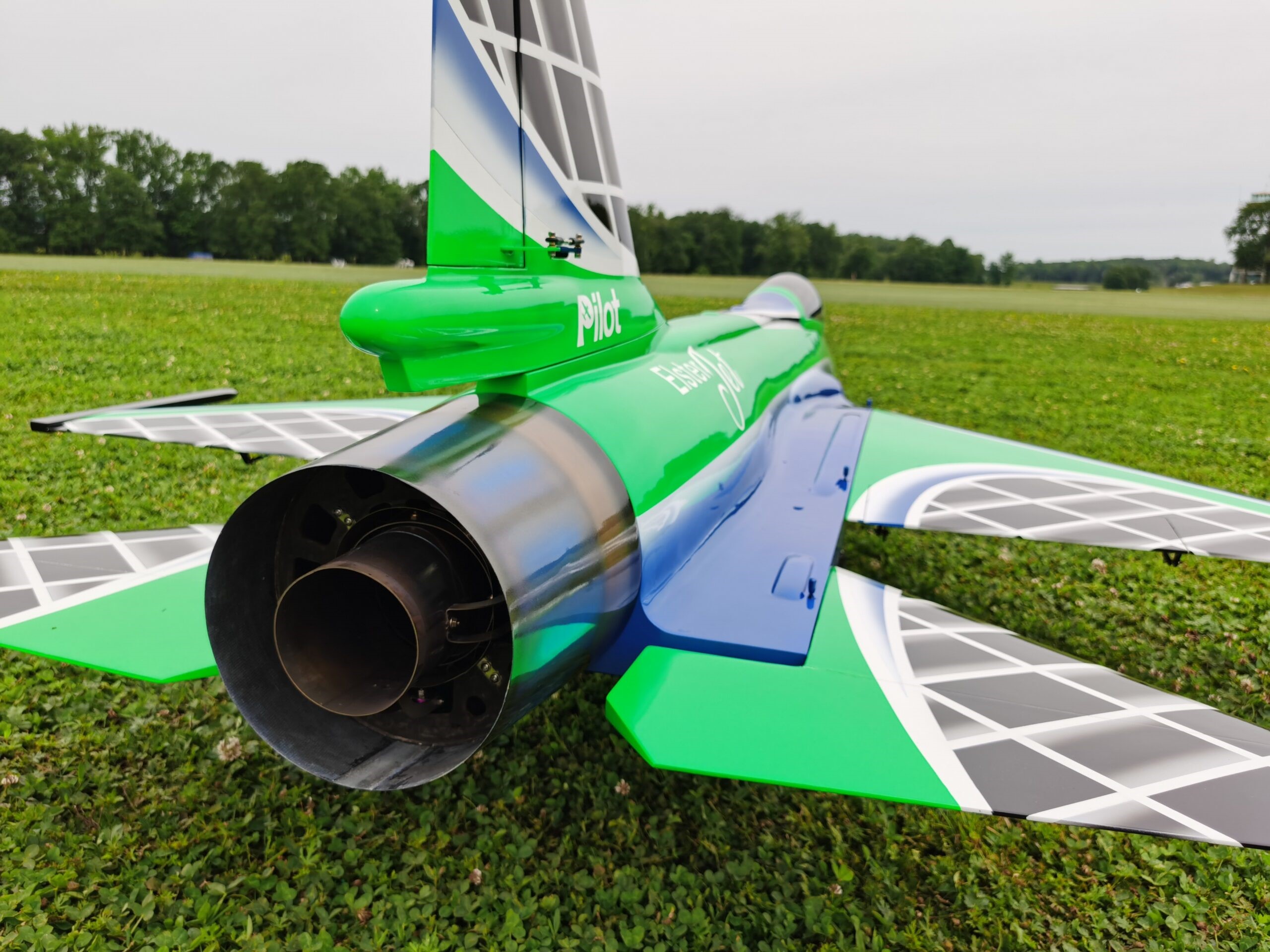 Elster Jet 2.7m FC1 - 3D-Turbinen Jet, Spw 1662mm, ARF-Set mit EZFW, Pilot-RC – Bild 5