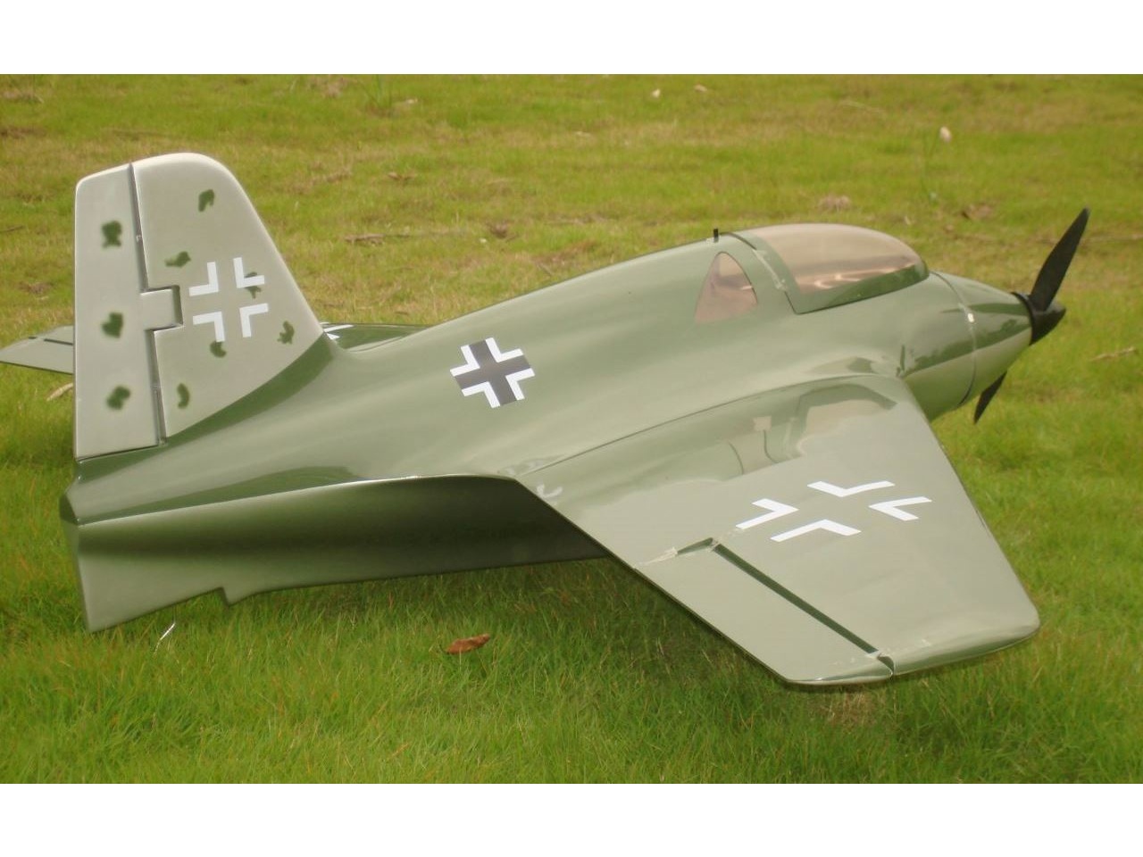 Messerschmitt ME163 Kraftei, Spw 1540mm, ARF-Modell von CYModel – Bild 4